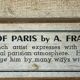 André FRANCHET (1896-1961): 2 oil paintings on canvas seen from Paris around 1940