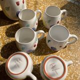 Service à jus en céramique signé Hans Wagner (HWL) 1960/70