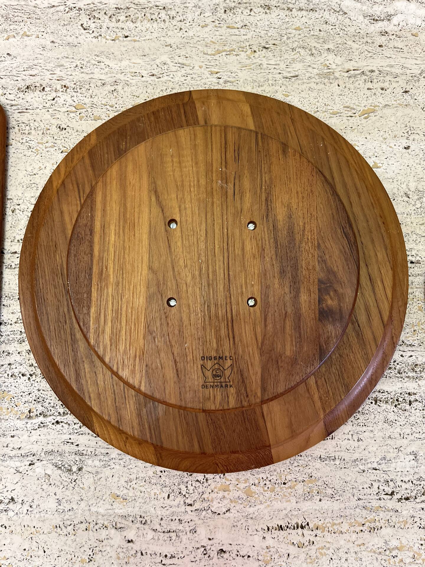 Ensemble de service en teck scandinave