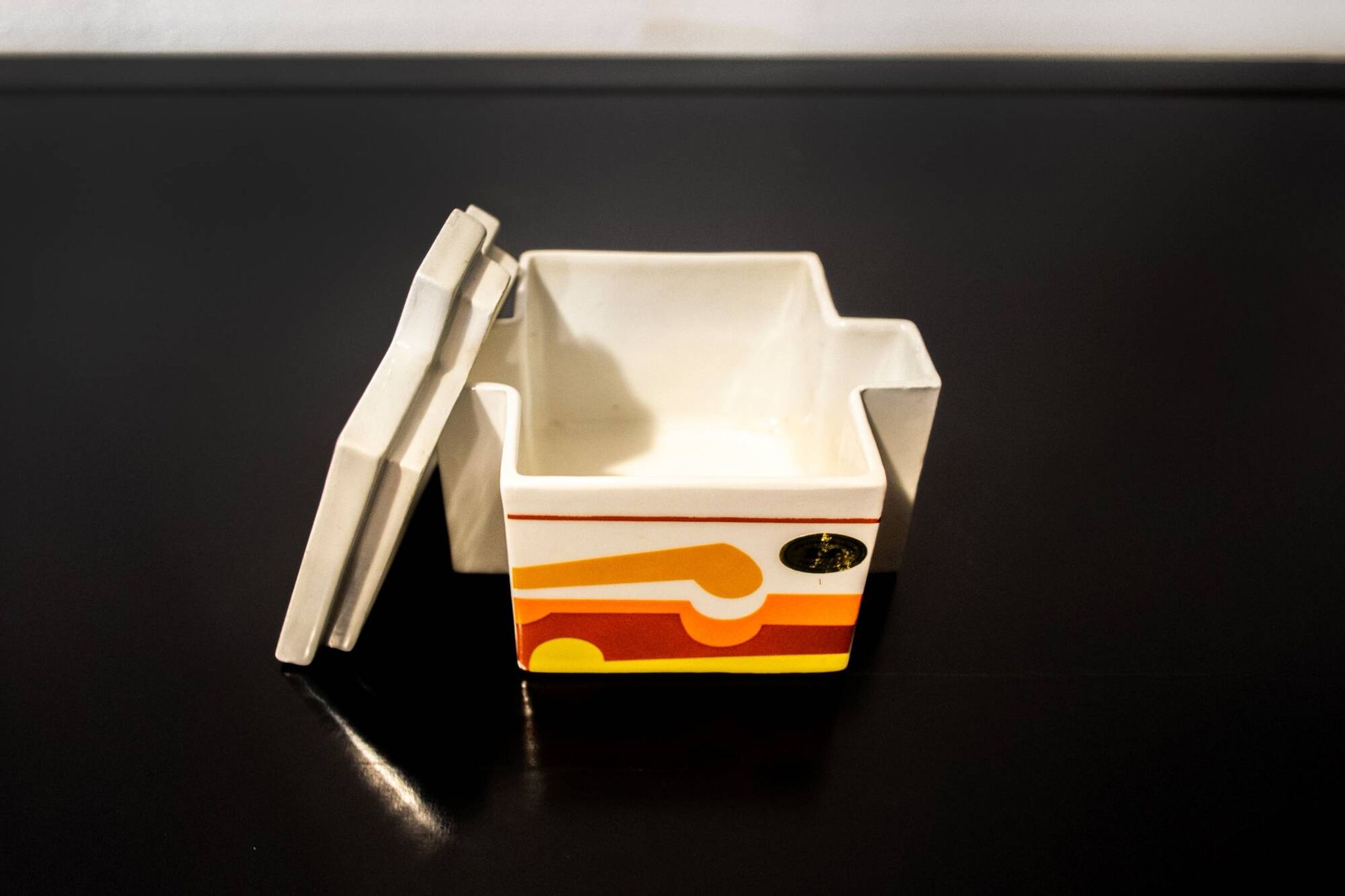 Ceramiche Collezione Cubicon di Peter Chinni per Arte Ceramica Romana 70's
