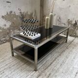 70s Belgo Chrome coffee table