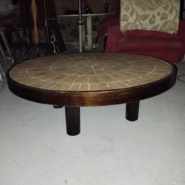 Table basse céramique Vallauris Capron