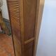 Pair of oak curtain file cabinets