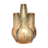 Soliflore vase with 5 stems in flamed sandstone numbered Denbac (?)