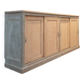 Buffet en bois à portes coulissantes, 1930