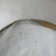 Enameled stoneware compote bowl
