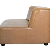 Pair of Steiner low chairs that can form a sofa, 1970s