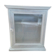 Glazed wood cabinet patinated wood dp 0522008
