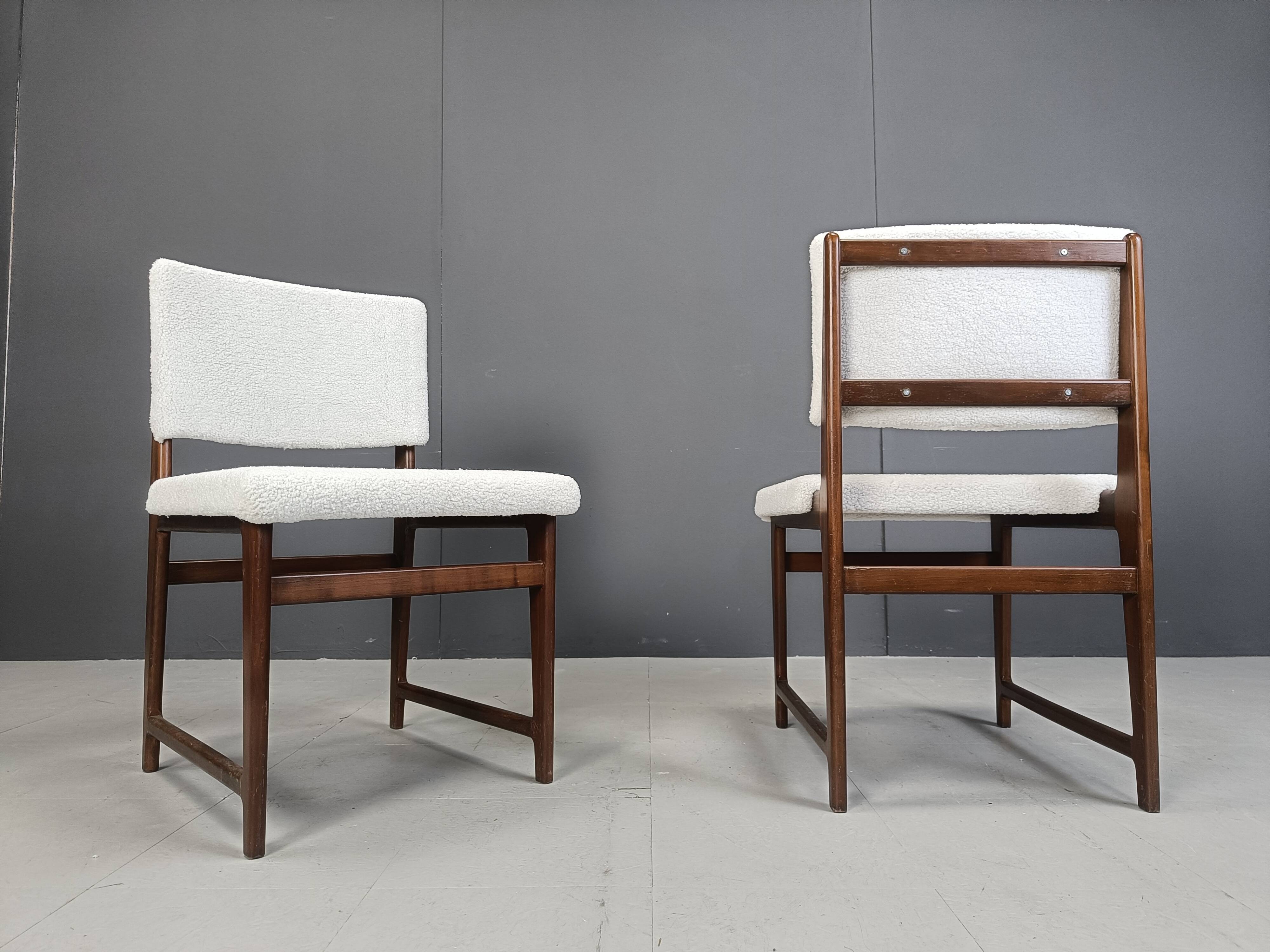 Mid-century teak Scandinavian dining chairs, 1960s