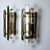 Pair of Venini sconces, Italy, 1980