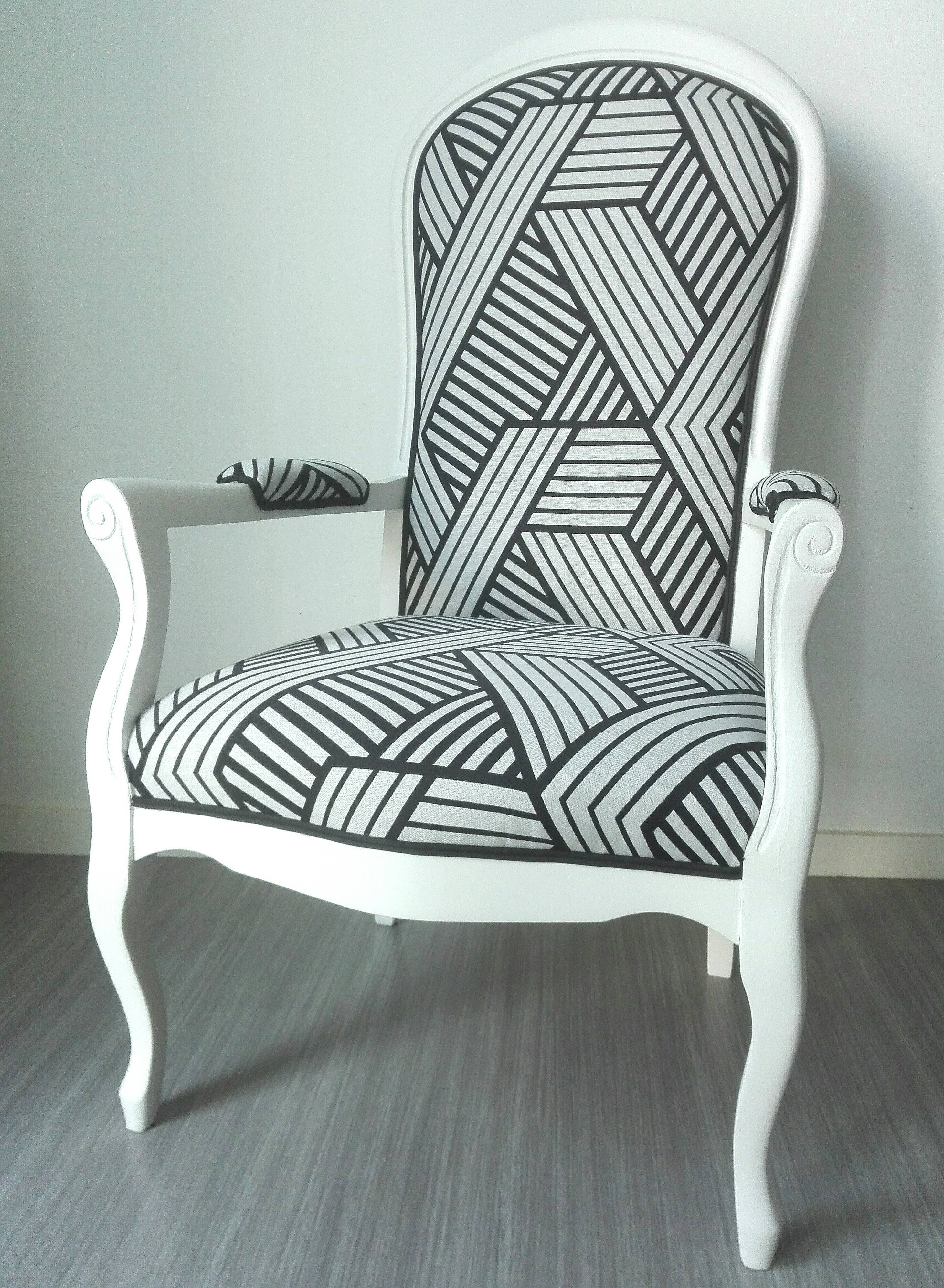 Voltaire armchair fully restored