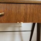 Chevet ou table d'appoint en bois style danois vintage