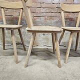 Set of 5 bistro chairs