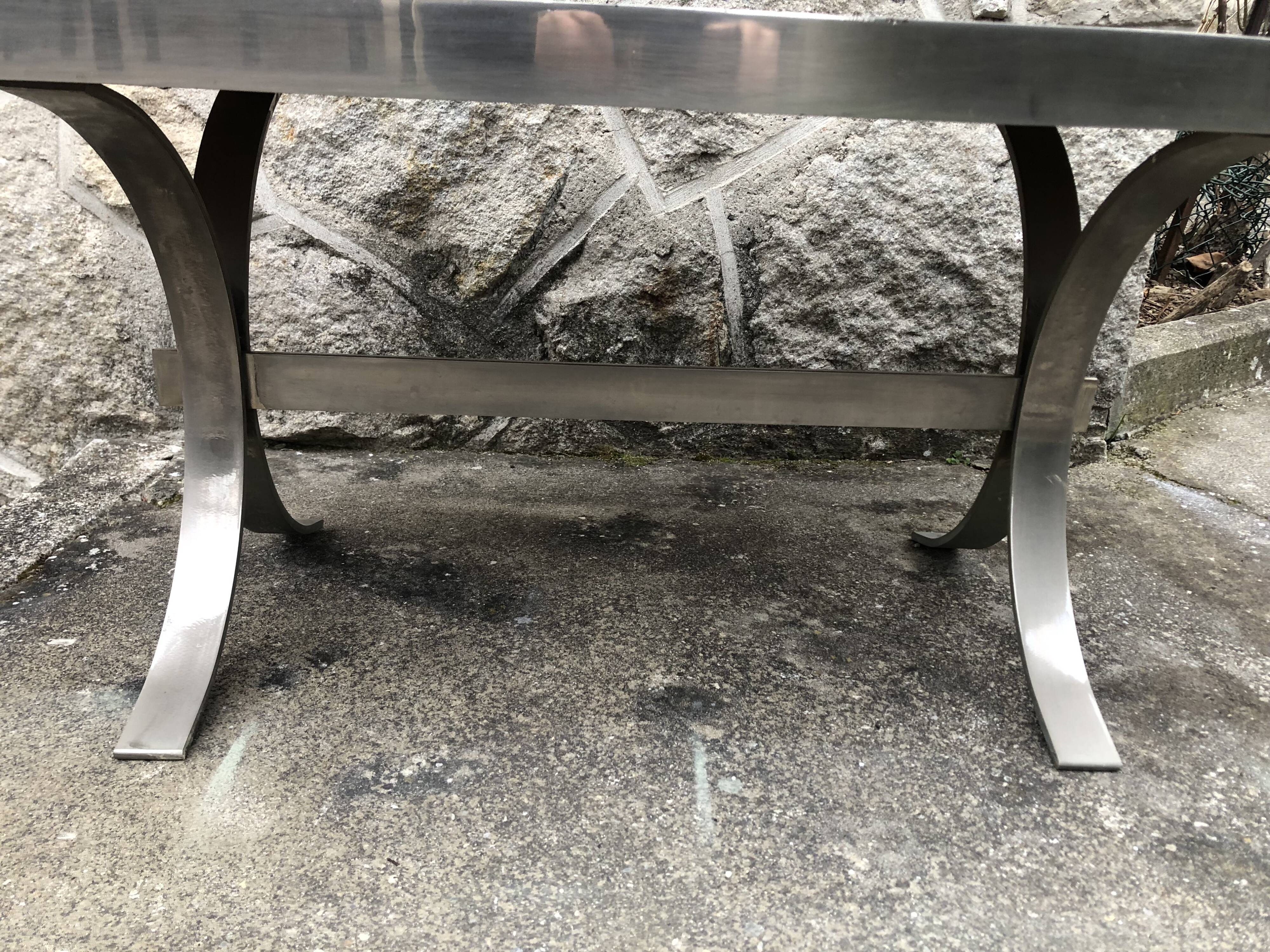 Ceramic coffee table by Jean Gregorieff