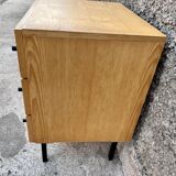 Commode vintage pieds metal