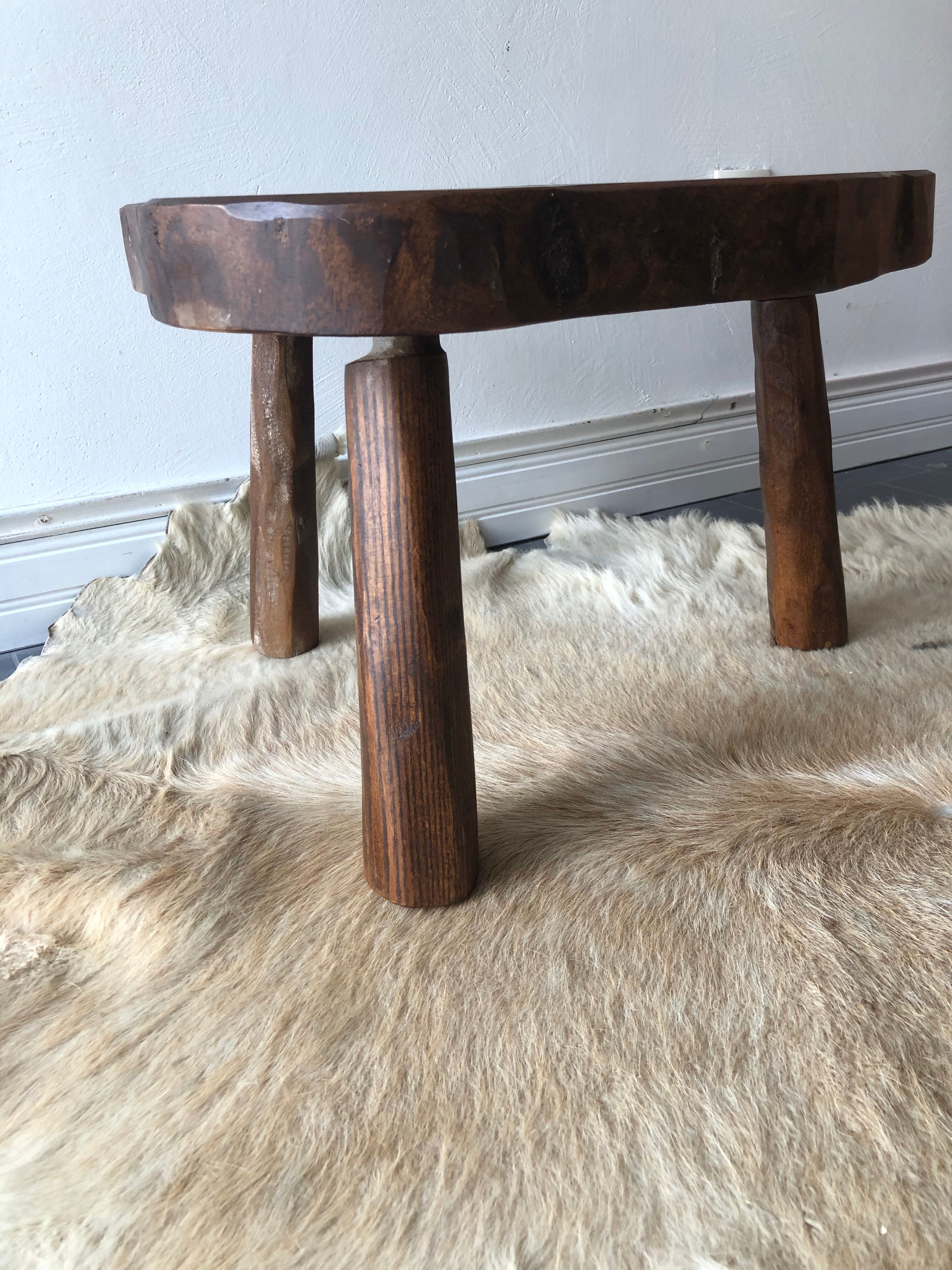 Tripod coffee table