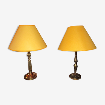 2 lampes de chevet