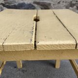 Vintage shabby chic stool 50s