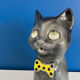 Vintage black cat jug pitcher