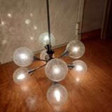 Vintage sputnik chandelier 70'S , 8 lights