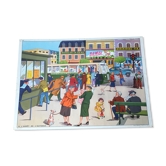 Affiche scolaire édition rossignol