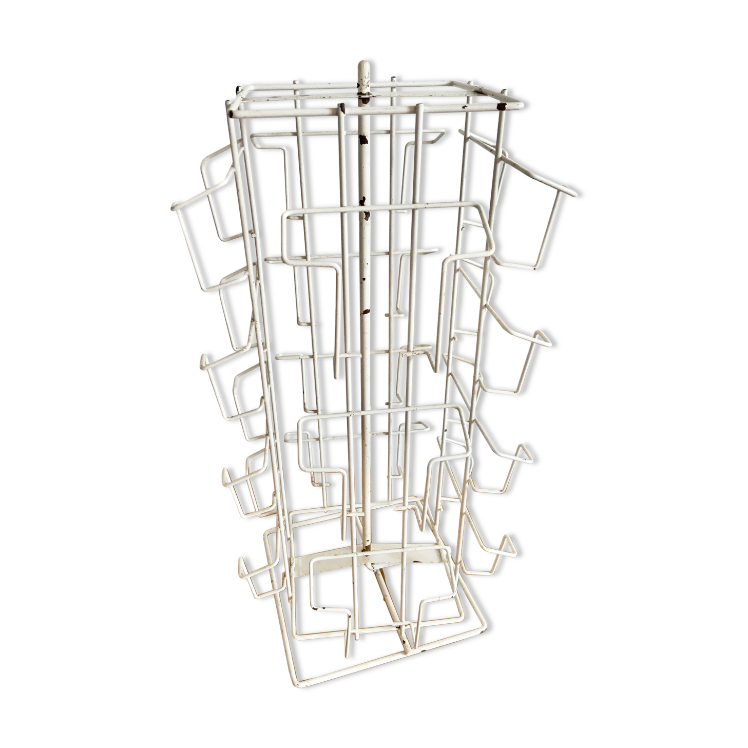 Display turnstile postcards