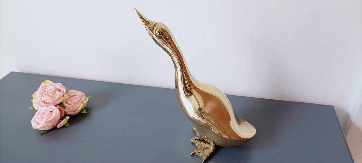 Brass goose