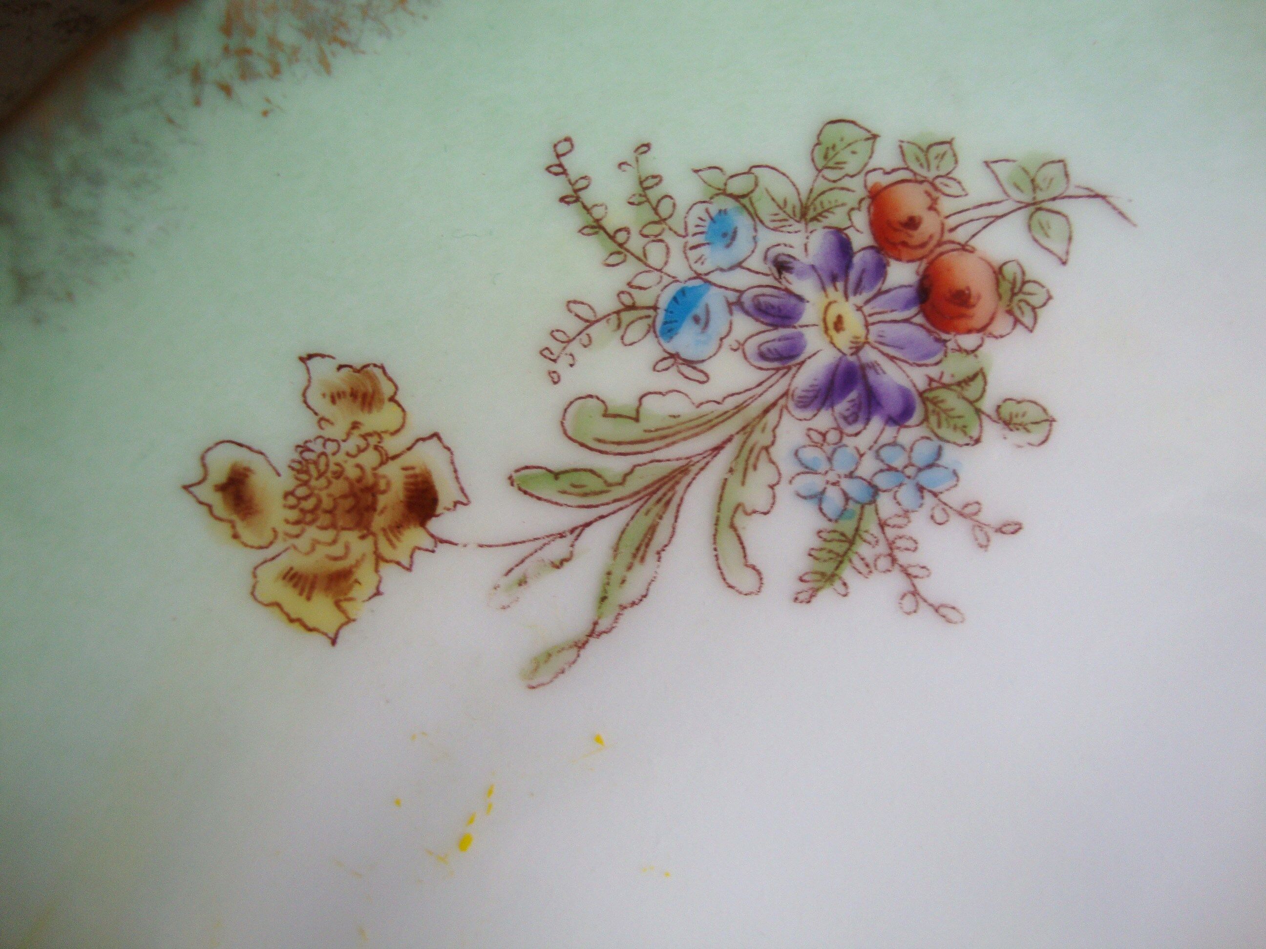 6 Limoges Elite dessert plates France