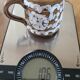 4 tasses à café en grès vintage