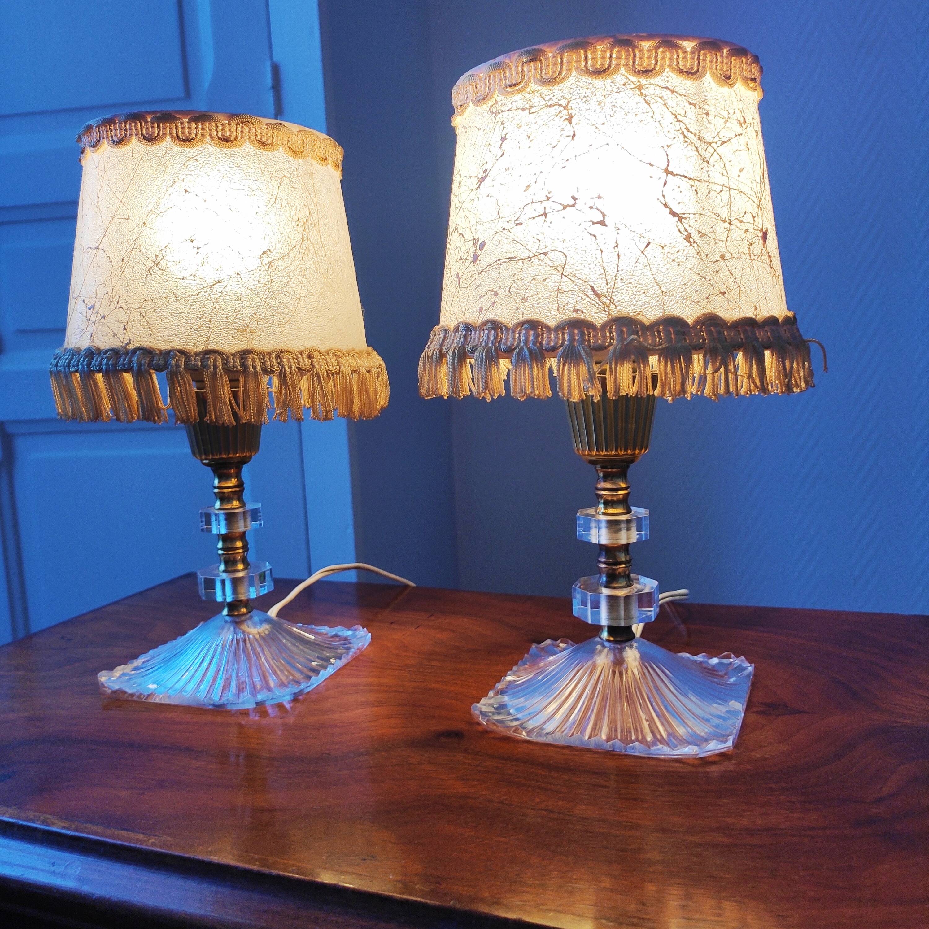 Paire de lampes, 1950