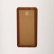 Swedish rectangular teak mirror "Sara" model