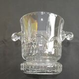 Champagne Bucket Cristallerie de Lorraine – Fleur de Lys Decor – Vintage