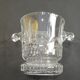 Champagne Bucket Cristallerie de Lorraine – Fleur de Lys Decor – Vintage