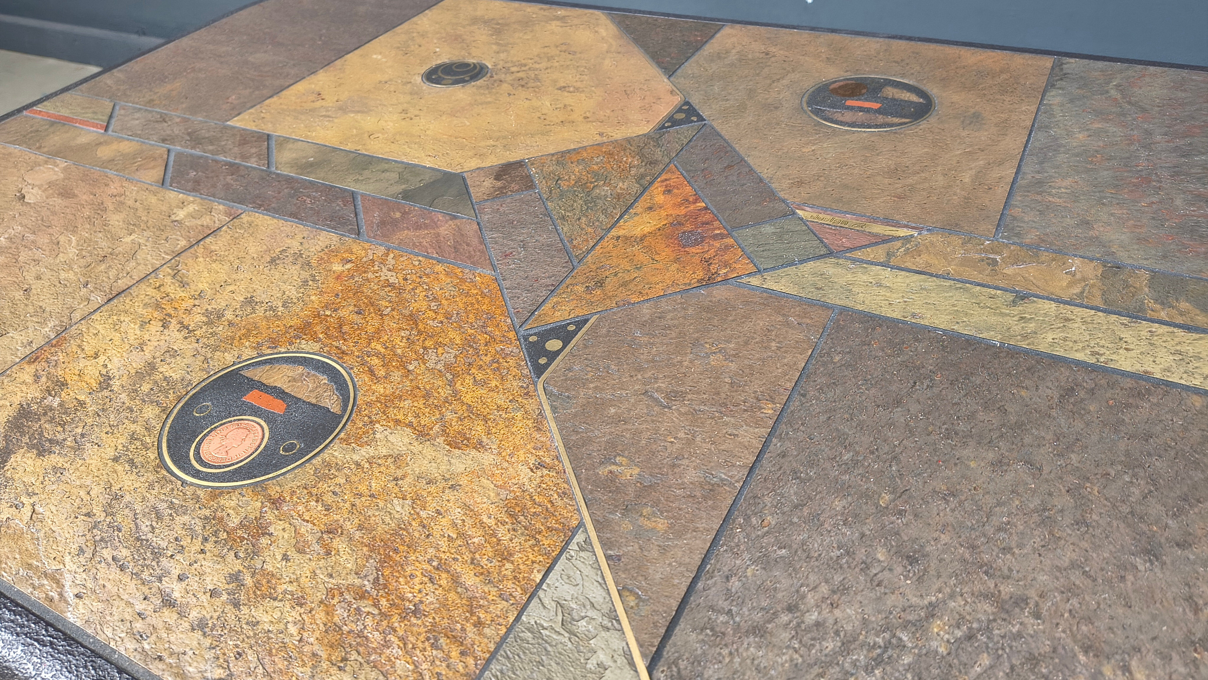 Paul Kingma attributed coffee table, 1980s