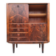 Vintage rosewood sideboard, antique secretary furniture, bookcase