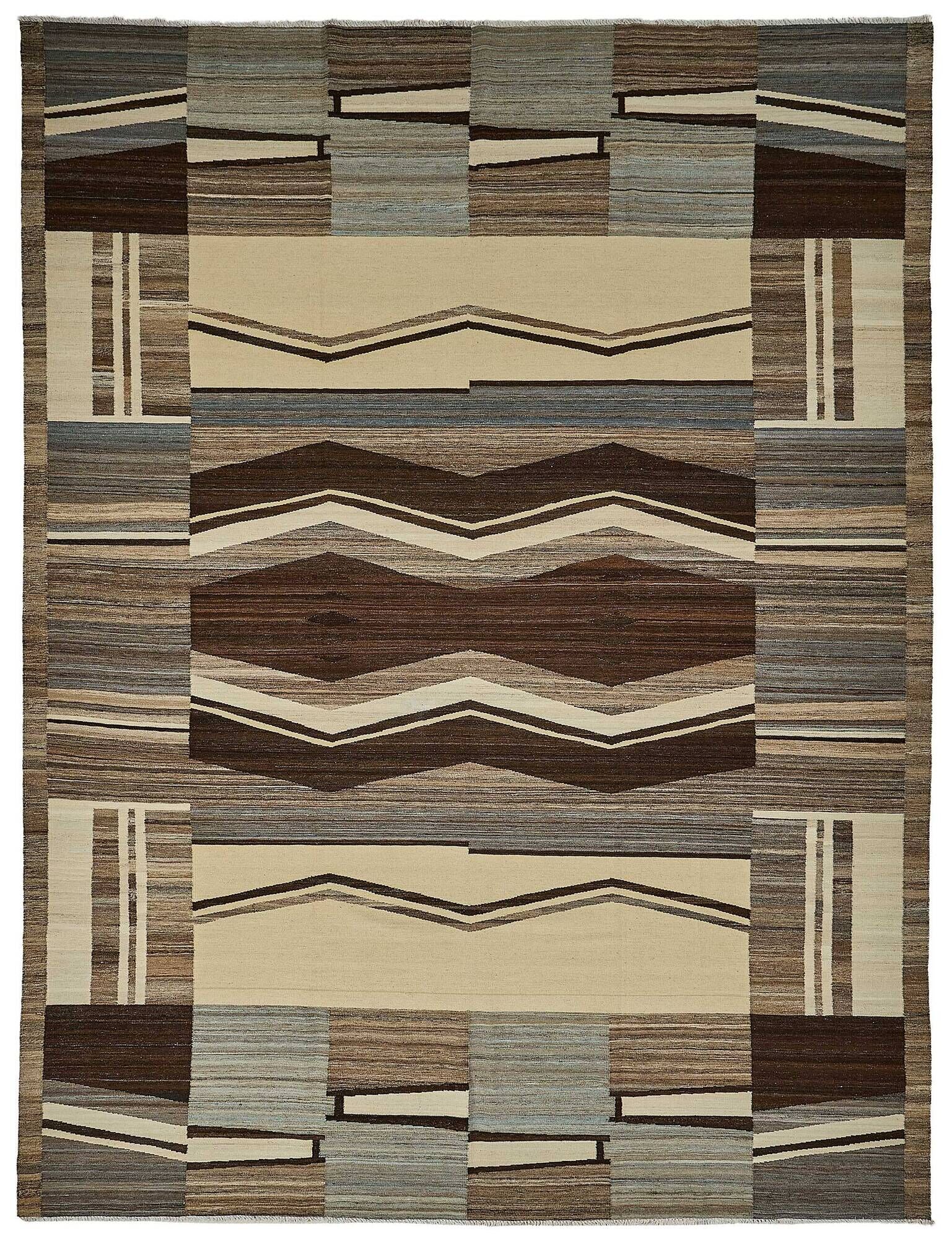 Contemporary Tribal Decorative Kilim 316 cm x 420 cm