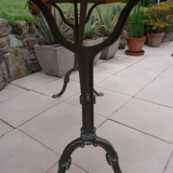 Table bistrot marbre