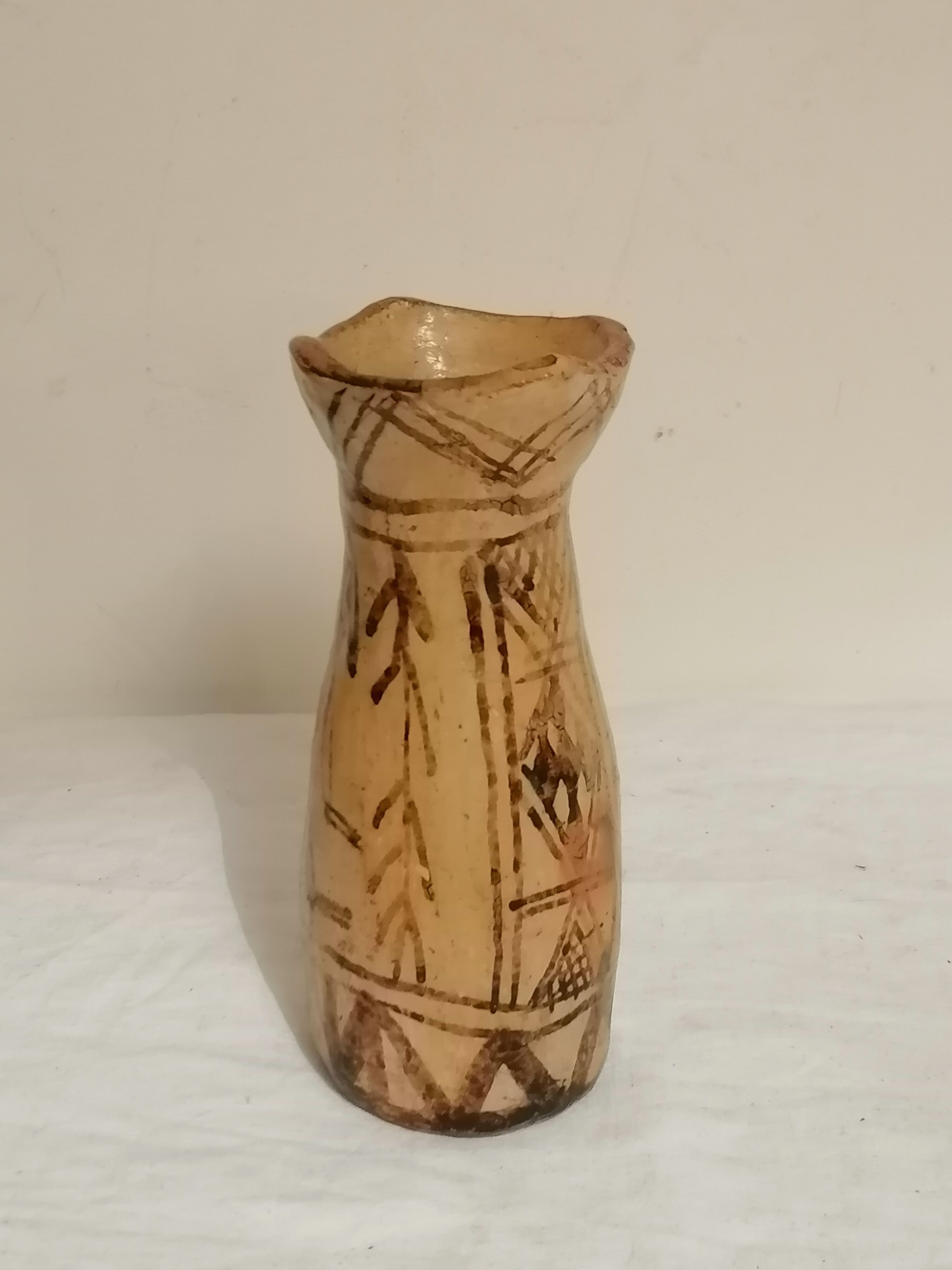 Vase, ancient Berber pottery.