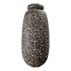 Vintage brown beige ceramic vase