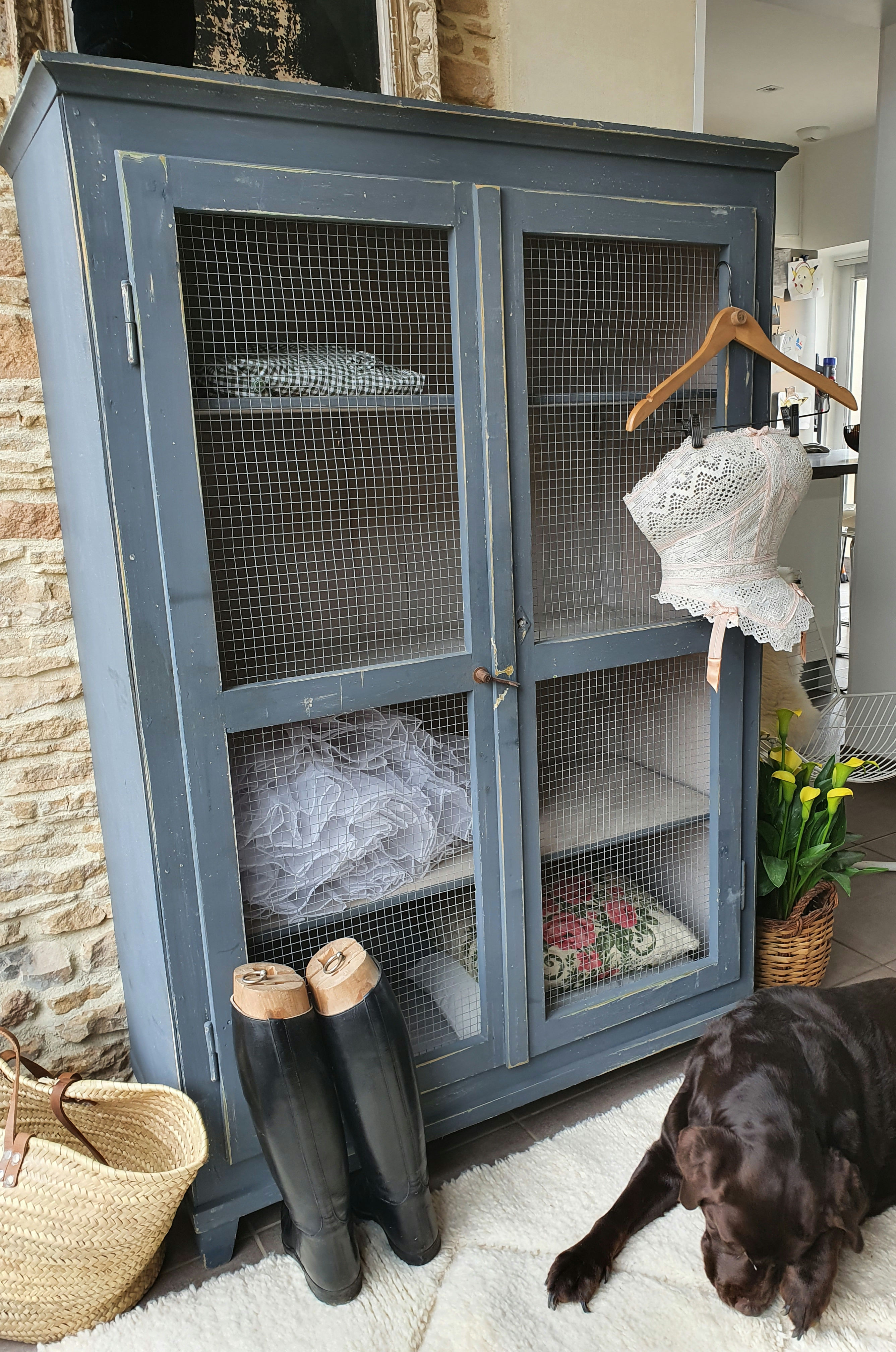 Mesh cabinet