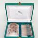 12 silverplated cake spoons