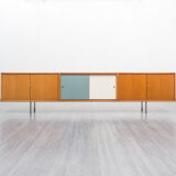 Sideboard in teak, 300cm