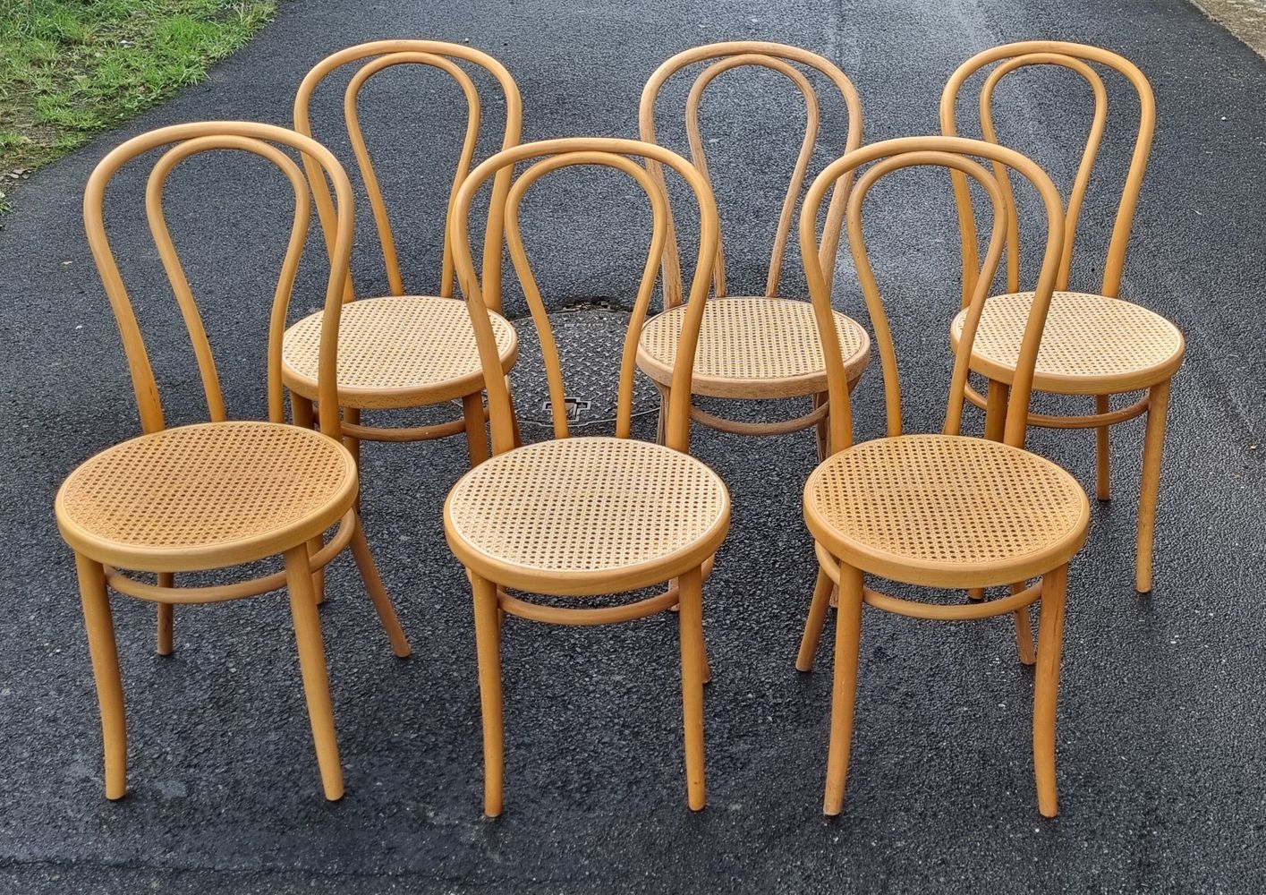 ZPM chairs from the 50s and 60s, Michael Thonet design, early 20th century