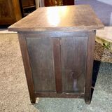 Antique vintage American style desk with pedestal