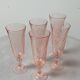 5 champagne glasses