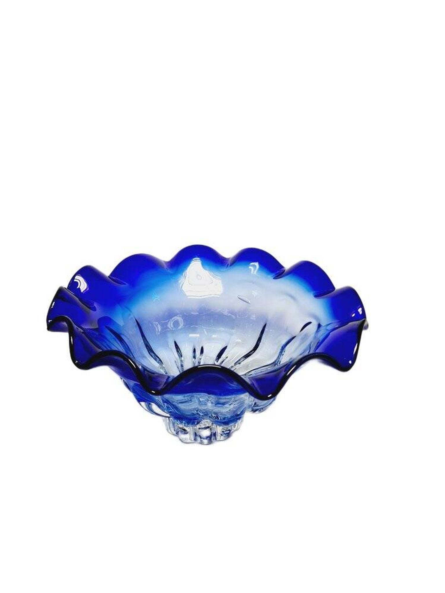 Fruit bowl attributed to J. Hospodek for Chribska Sklara, Czechoslovakia, 1960s
