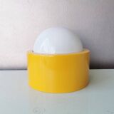 Vintage yellow ceiling lamp/table lamp, 80s
