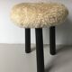 Tabouret , mouton , fabrication danoise 60