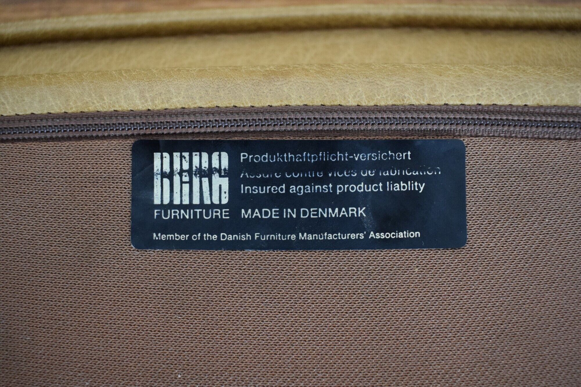 Mid-Century Office Chair with Ottoman from Berg Furniture, 1970s