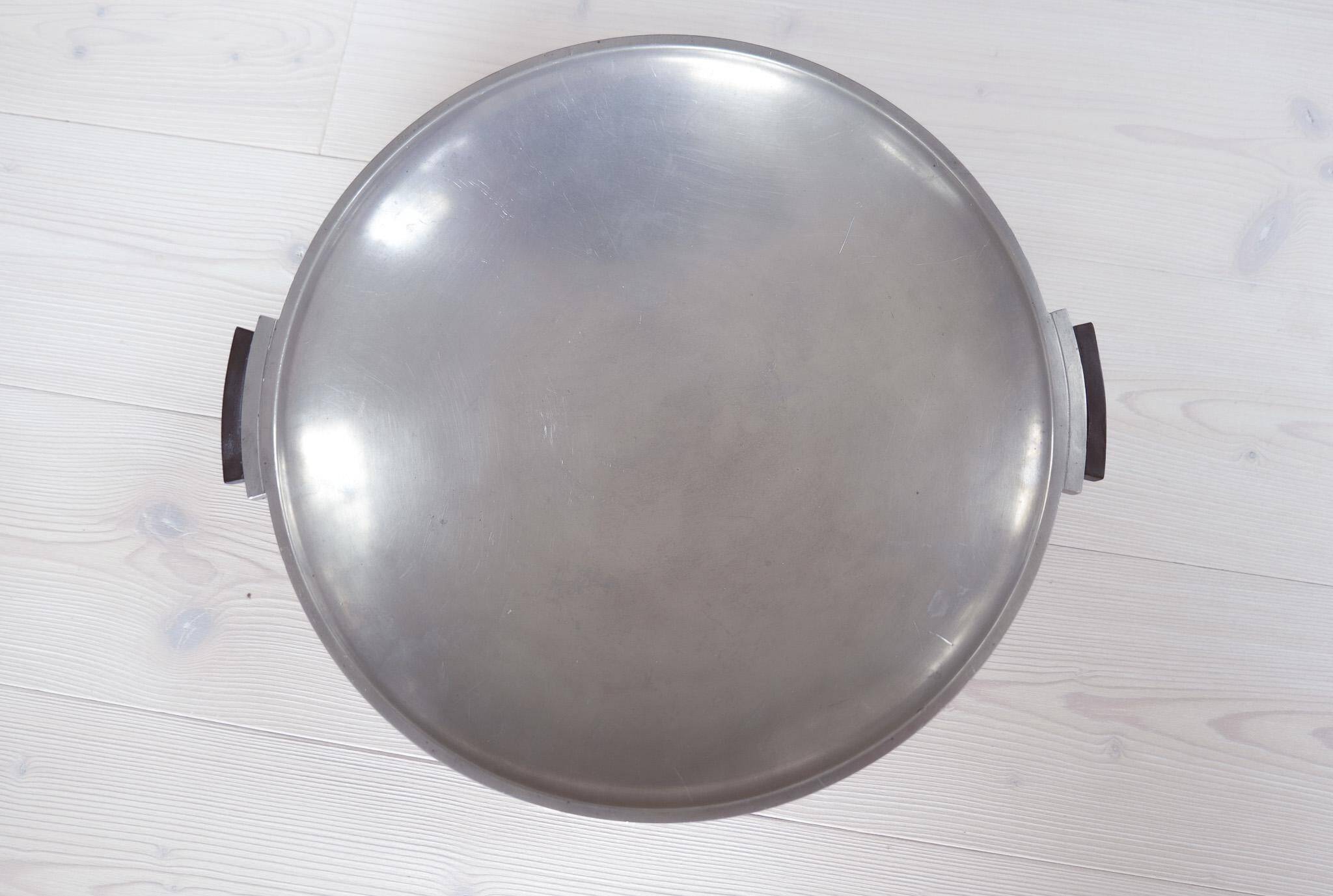 Art Deco Tin Plateau Globe Made in Sweden 1930s